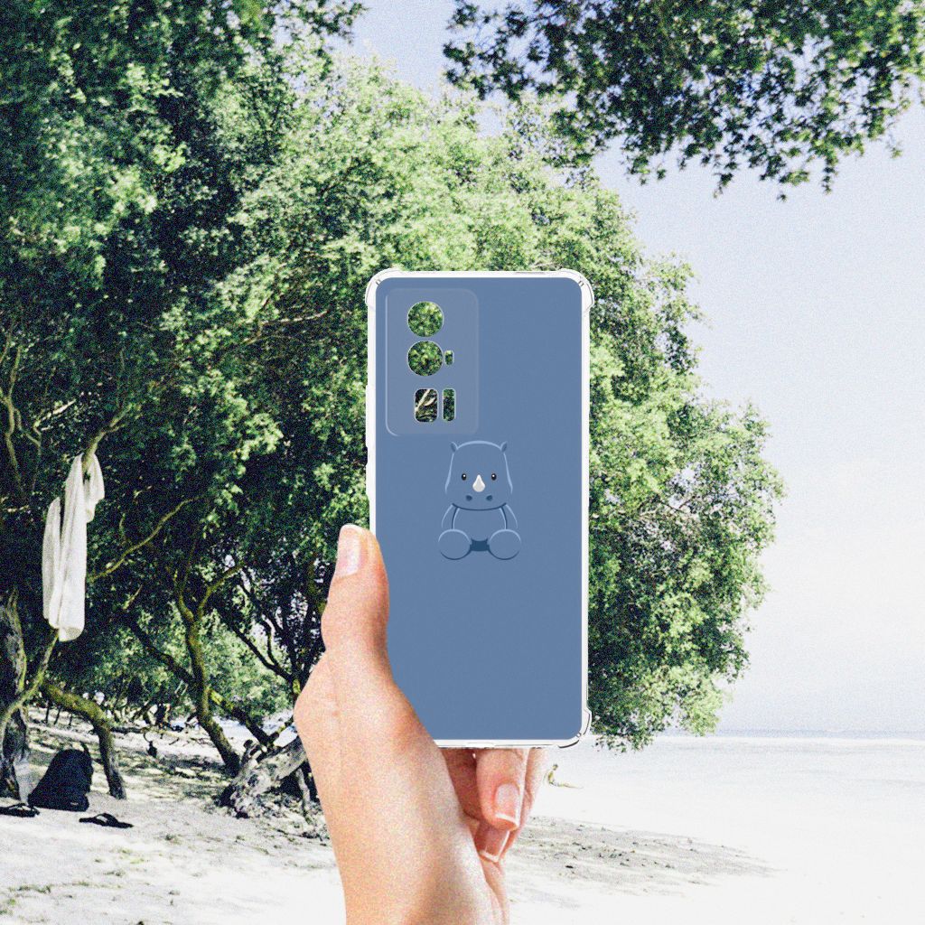 Xiaomi Poco F5 Pro Stevig Bumper Hoesje Baby Rhino B2C Telecom