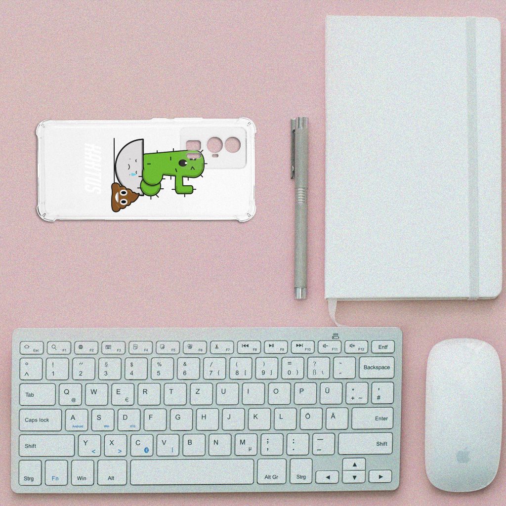 Xiaomi Poco F5 Pro Stevig Bumper Hoesje Cactus Poo B2C Telecom