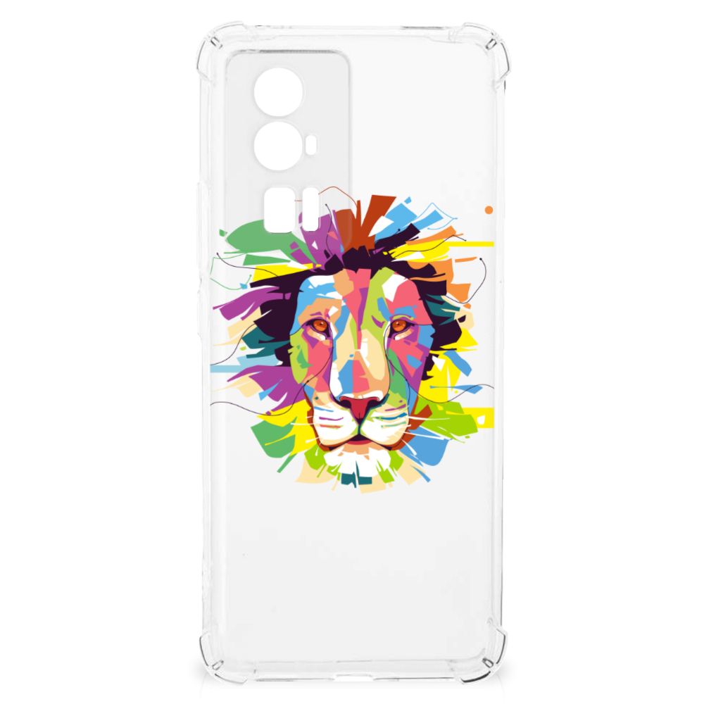 Xiaomi Poco F5 Pro Stevig Bumper Hoesje Lion Color B2C Telecom