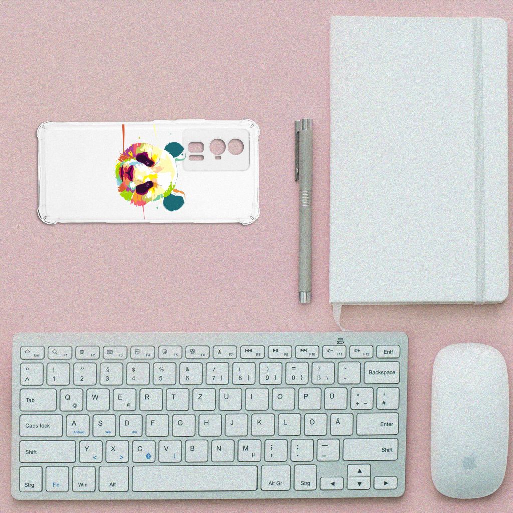 Xiaomi Poco F5 Pro Stevig Bumper Hoesje Panda Color B2C Telecom