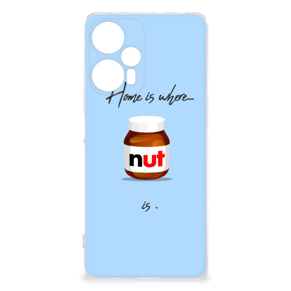 Xiaomi Poco F5 Siliconen Case Nut Home design Nut Home voorkant