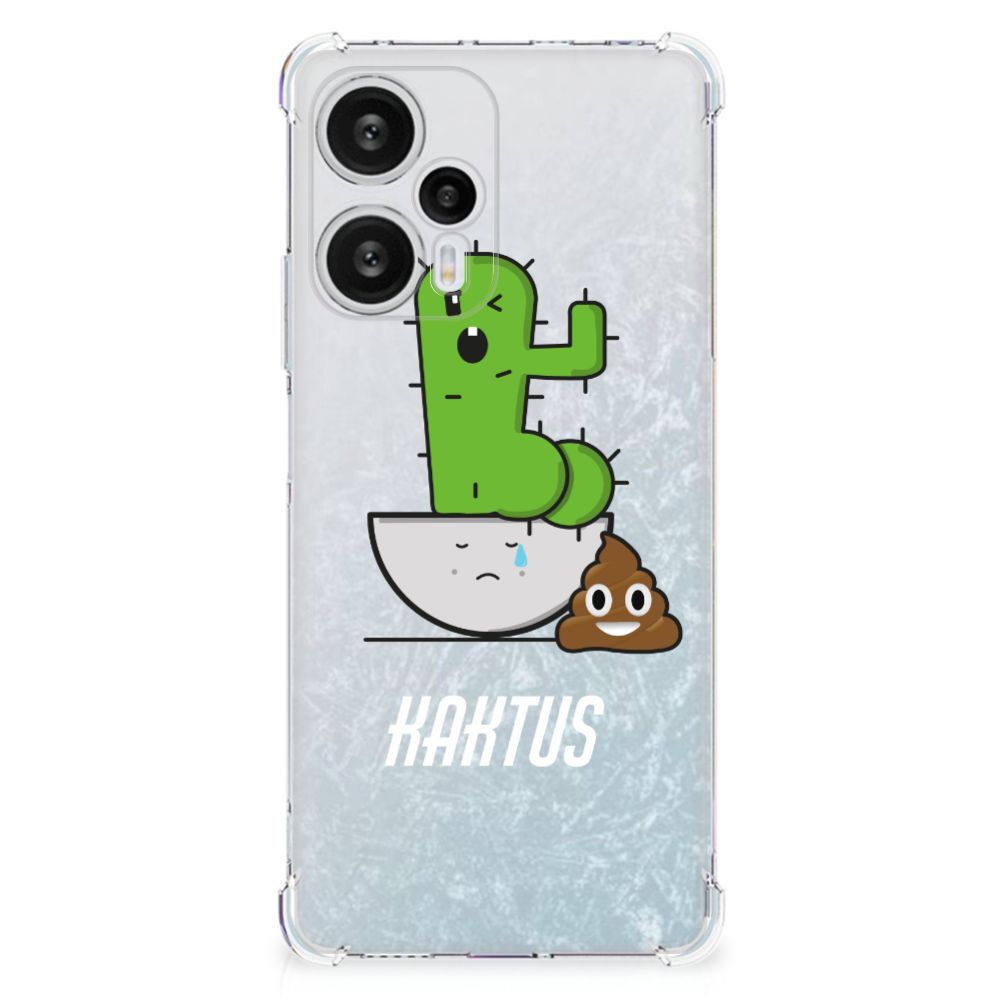 Xiaomi Poco F5 Stevig Bumper Hoesje Cactus Poo B2C Telecom