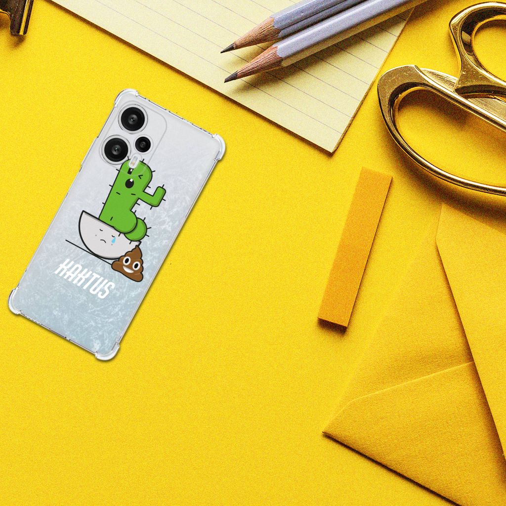 Xiaomi Poco F5 Stevig Bumper Hoesje Cactus Poo B2C Telecom