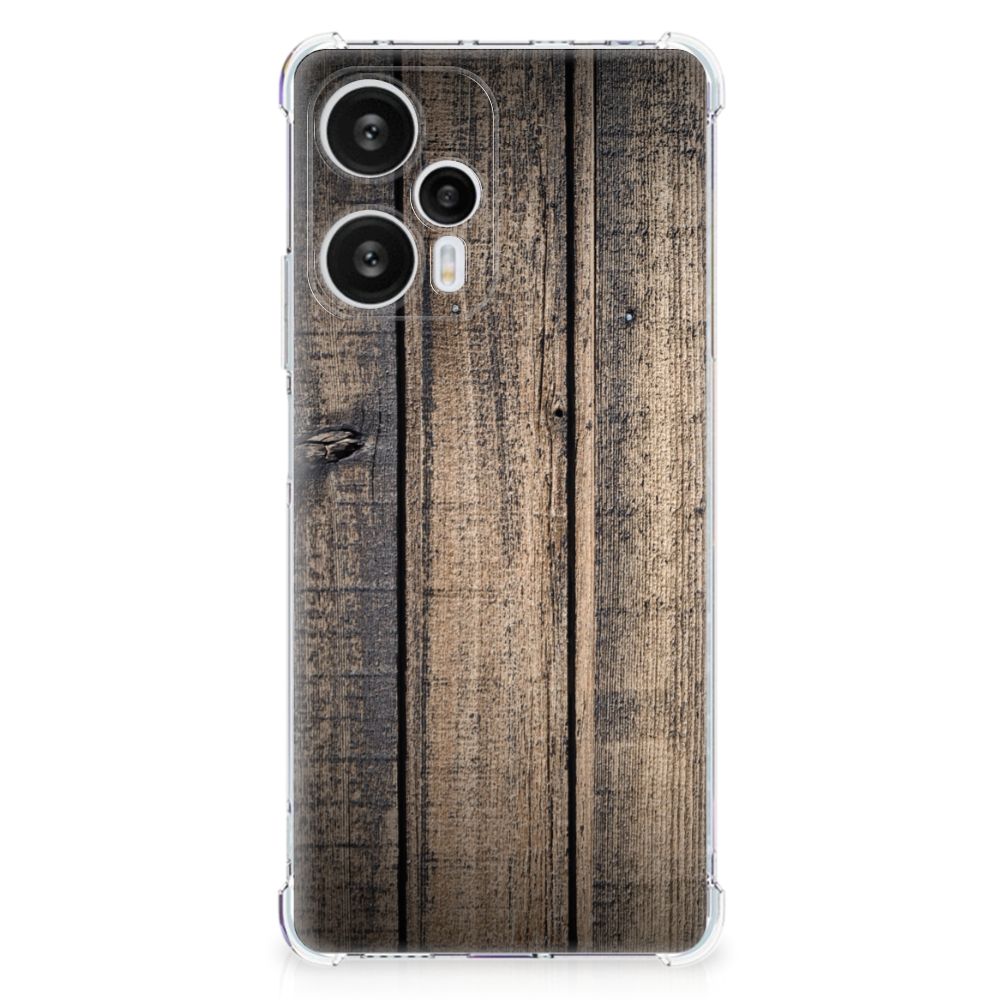Xiaomi Poco F5 Stevig Telefoonhoesje Steigerhout B2C Telecom