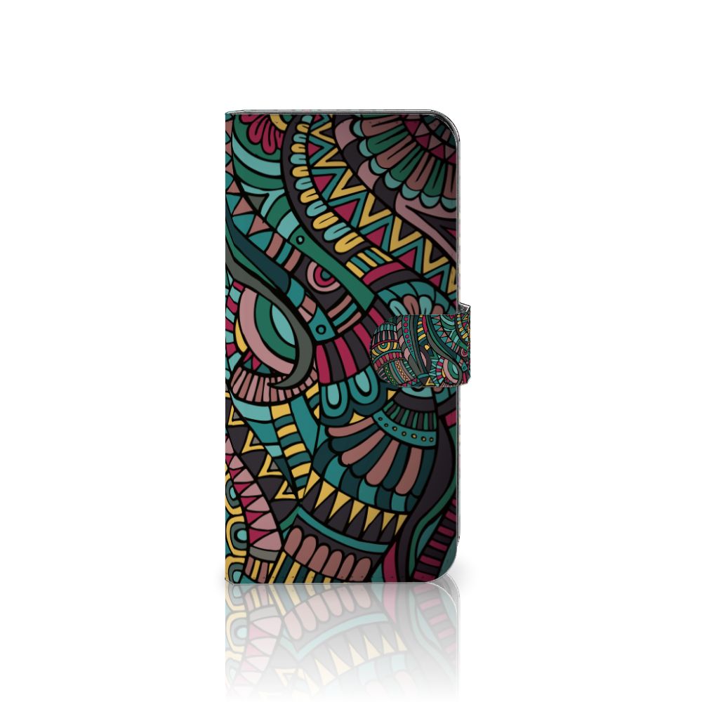 Xiaomi Poco F5 Telefoon Hoesje Aztec met kleurrijk patroon voor bescherming en uitstraling 📱