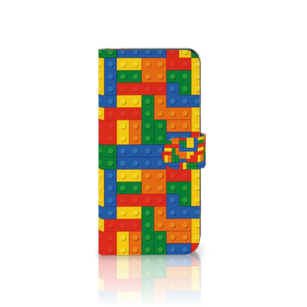 Xiaomi Poco F5 Telefoon Hoesje Blokken telefoonhoesje blokken design voorkant