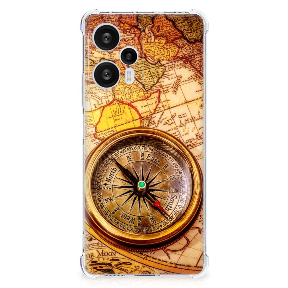 Xiaomi Poco F5 Telefoonhoesje met valbescherming Kompas B2C Telecom