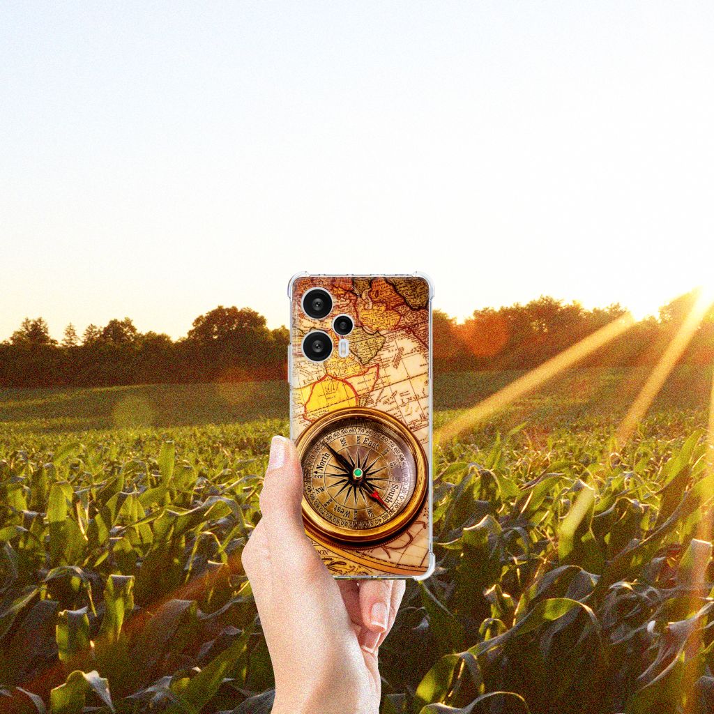 Xiaomi Poco F5 Telefoonhoesje met valbescherming Kompas B2C Telecom