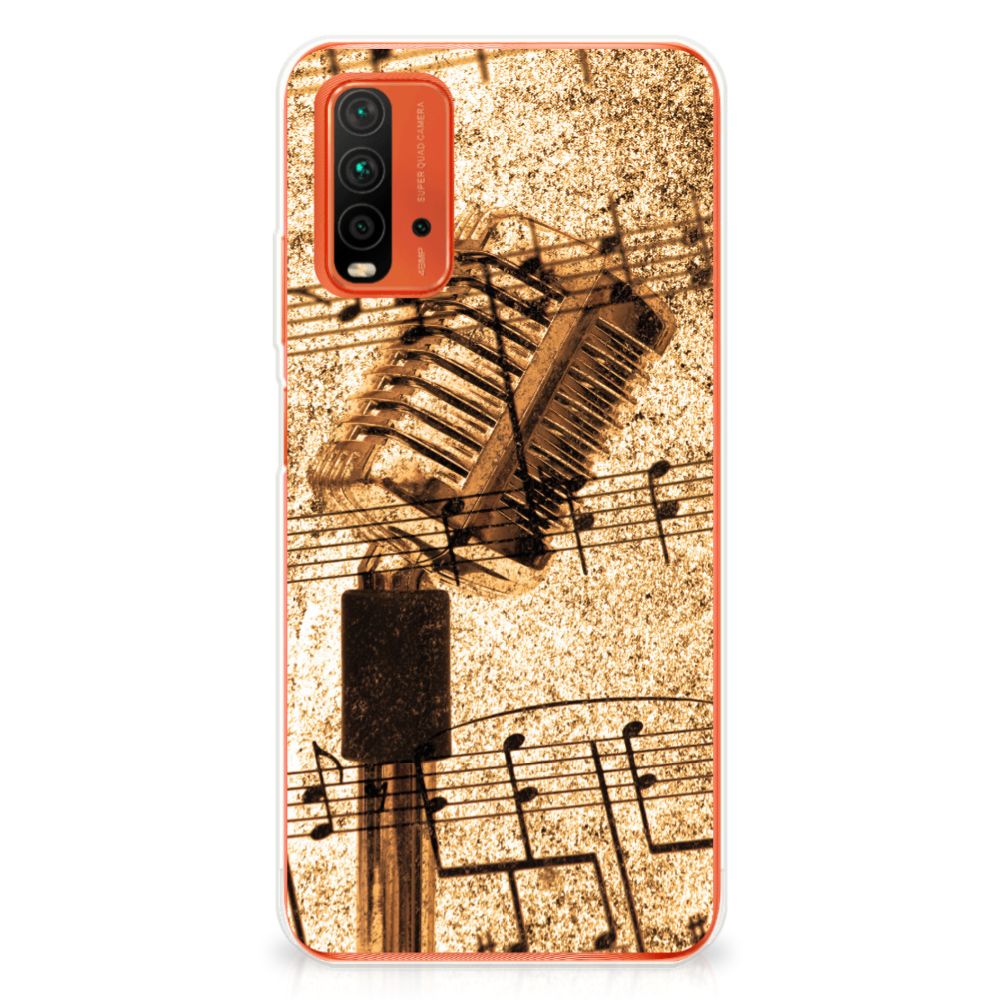 Xiaomi Poco M3 Siliconen Hoesje met foto Bladmuziek B2C Telecom