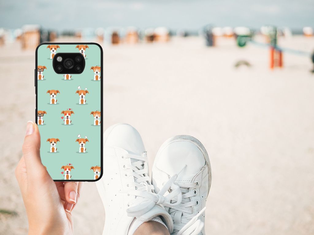 Xiaomi Poco X3 | X3 Pro Dierenprint Telefoonhoesje Pups B2C Telecom