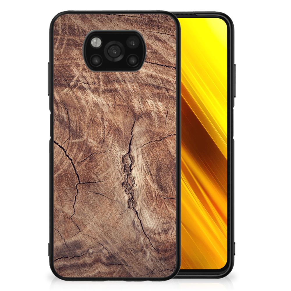 Xiaomi Poco X3 | X3 Pro Houten Print Telefoonhoesje Tree Trunk B2C Telecom