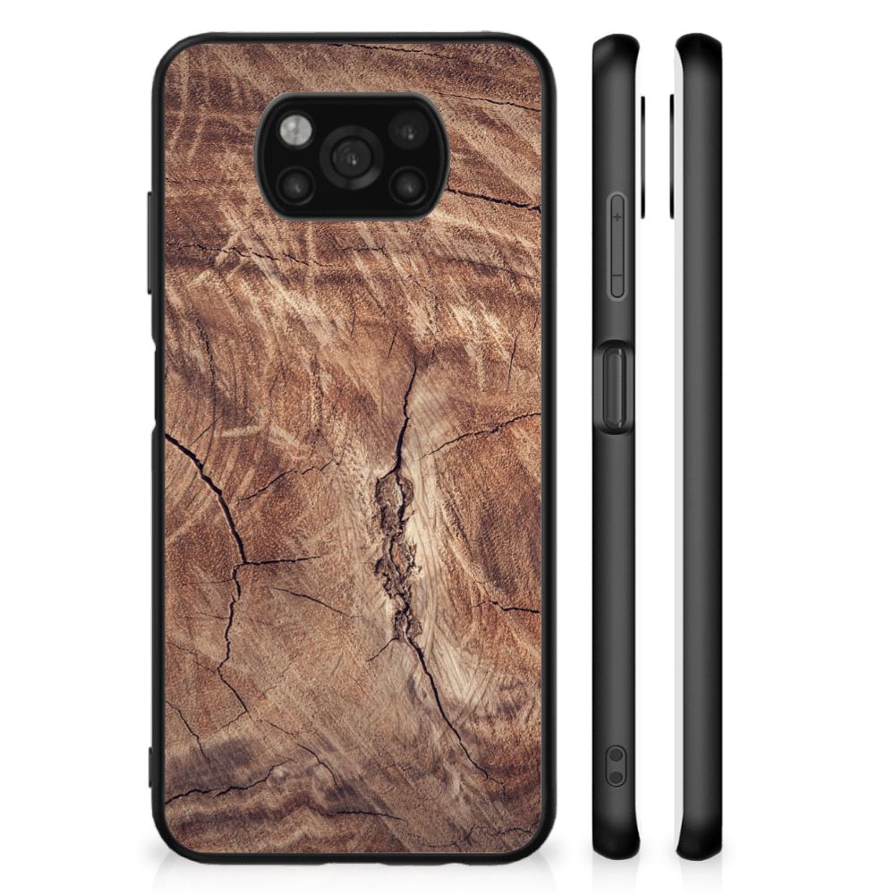 Xiaomi Poco X3 | X3 Pro Houten Print Telefoonhoesje Tree Trunk B2C Telecom