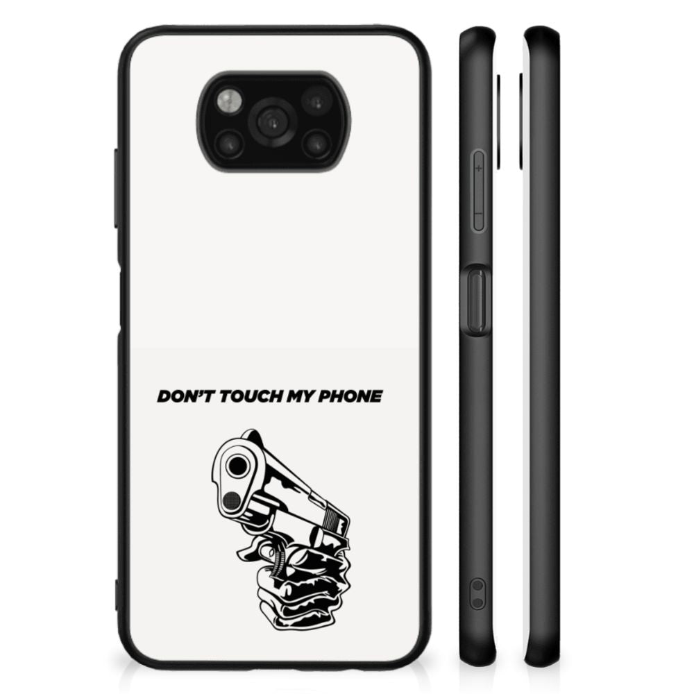 Xiaomi Poco X3 | X3 Pro Telefoon Hoesje Gun Don't Touch My Phone B2C Telecom