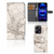 Xiaomi Poco X5 Pro | Note 12 Pro 5G Bookcase Marmer Beige design marmer beige aanzicht