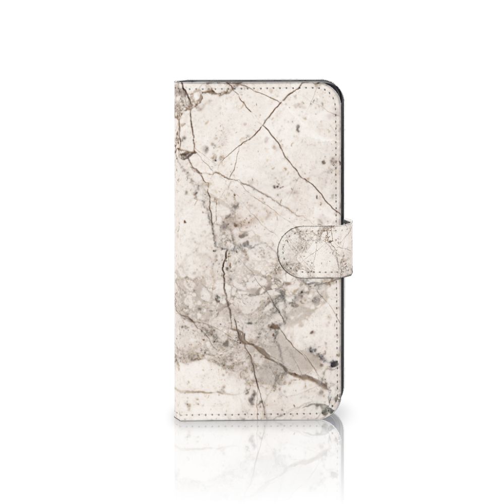 Xiaomi Poco X5 Pro | Note 12 Pro 5G Bookcase Marmer Beige design marmer aanzicht