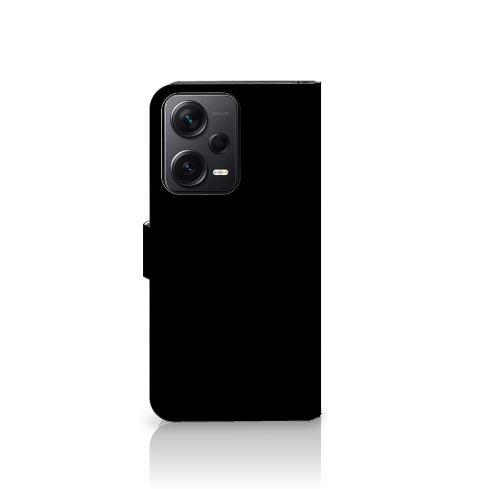 Xiaomi Poco X5 Pro | Note 12 Pro 5G Leuk Hoesje Cow zwart achterkant