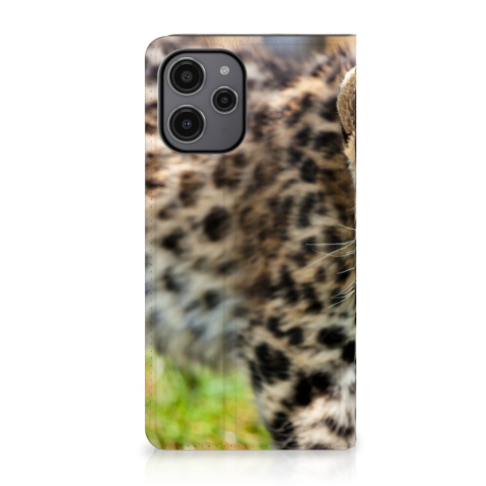 Xiaomi Redmi 12 4G Hoesje maken Baby Luipaard baby luipaard design close-up