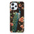 Xiaomi Redmi 12 4G TPU Hoesje Pauw met Bloemen telefoonhoesje pauw bloemen design