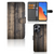 Xiaomi Redmi 12 Book Style Case Steigerhout met ruimte voor pasjes, robuuste uitstraling en duurzame bescherming.