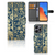 Xiaomi Redmi 12 Hoesje Beige Flowers design luxe aanzicht voorkant