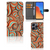 Xiaomi Redmi 12 Hoesje Retro met kleurrijke swirl-print, perfect als cadeau voor gebruiksgemak en bescherming 🎁