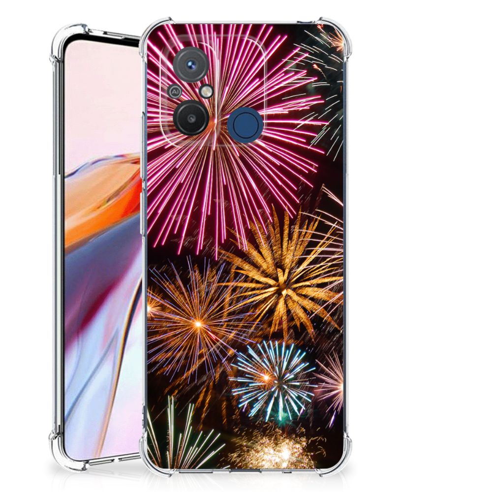 Xiaomi Redmi 12C Anti Shock Bumper Case Vuurwerk B2C Telecom