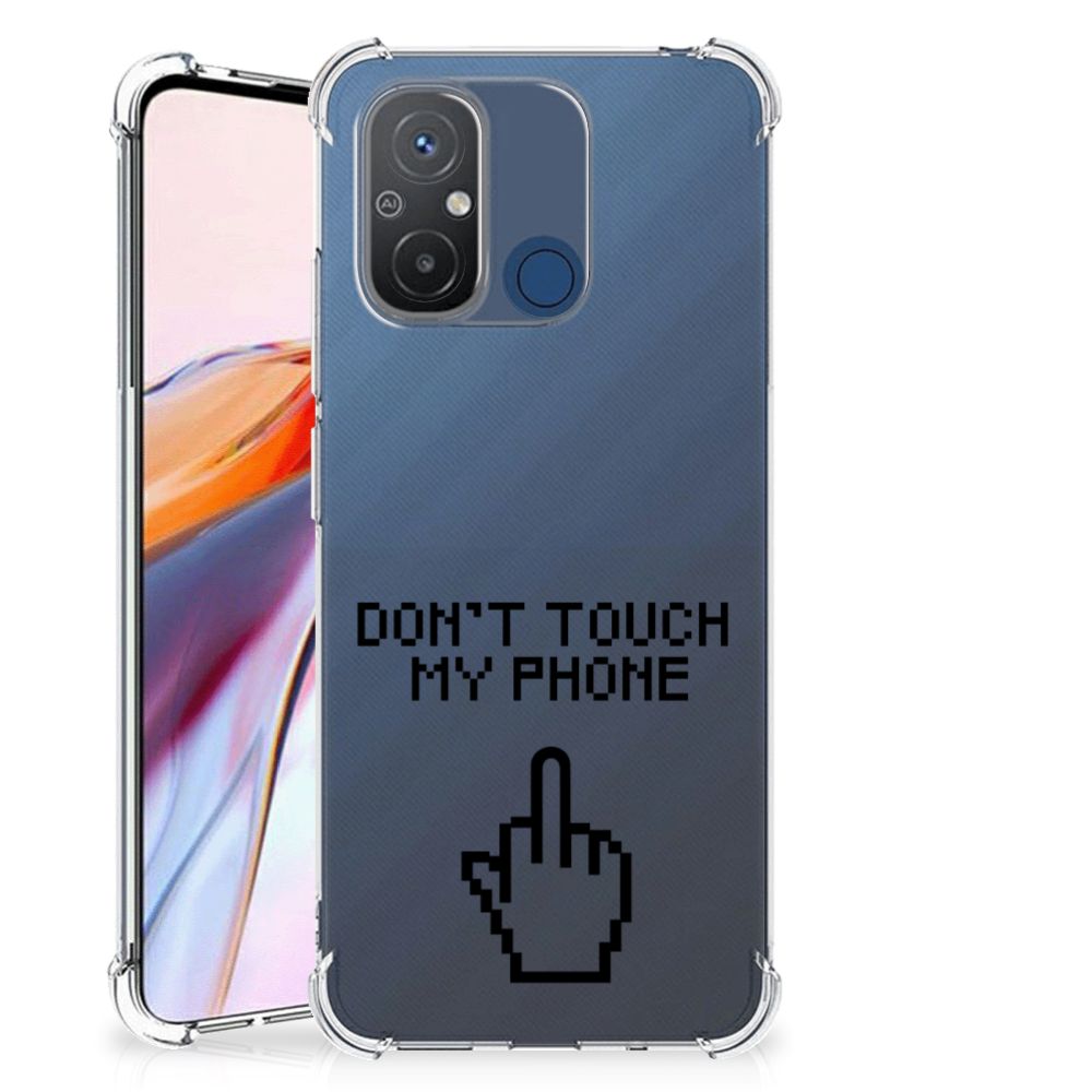 Xiaomi Redmi 12C Anti Shock Case Finger Don't Touch My Phone B2C Telecom