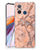 Xiaomi Redmi 12C Anti-Shock Hoesje Marmer Oranje B2C Telecom