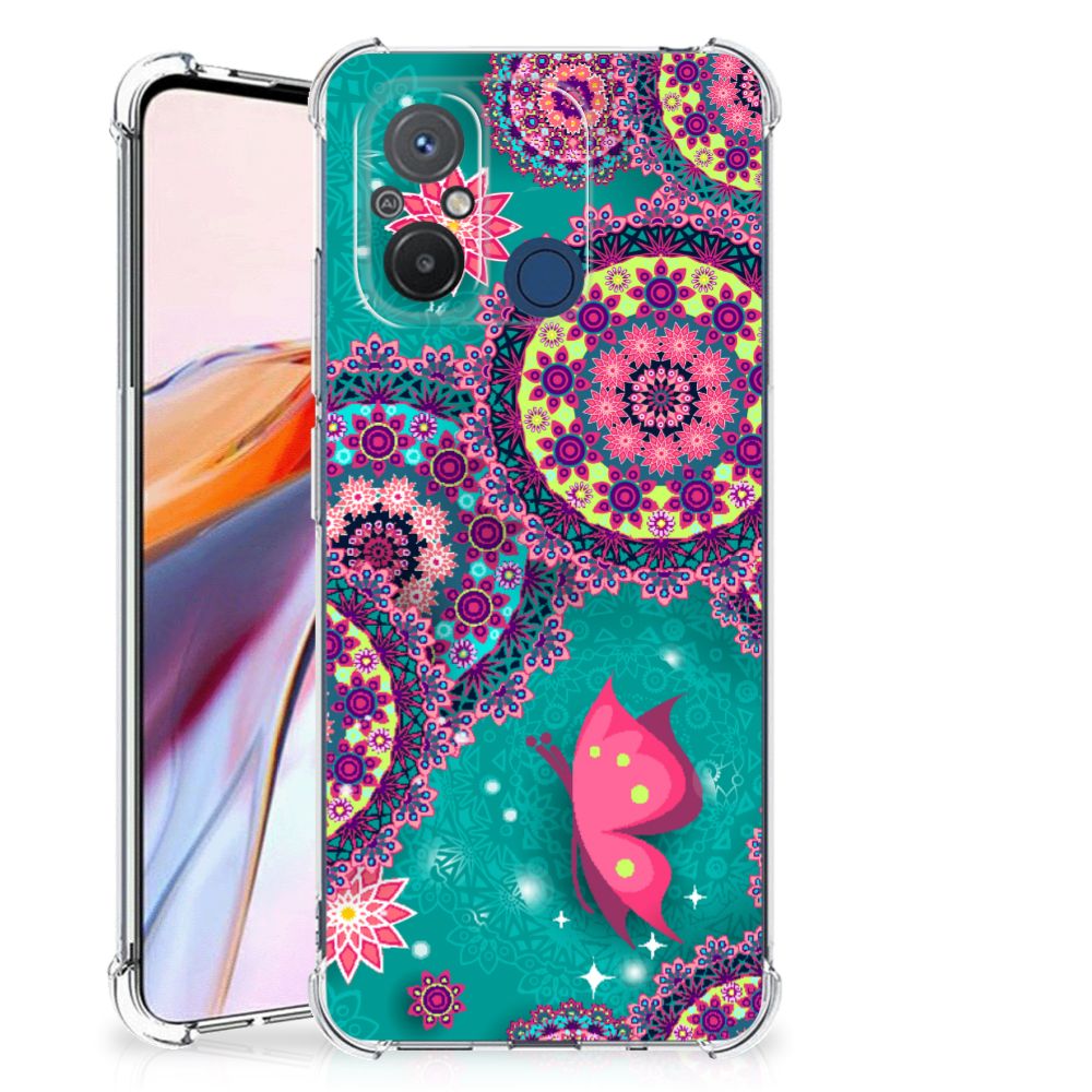 Xiaomi Redmi 12C Back Cover Cirkels en Vlinders B2C Telecom