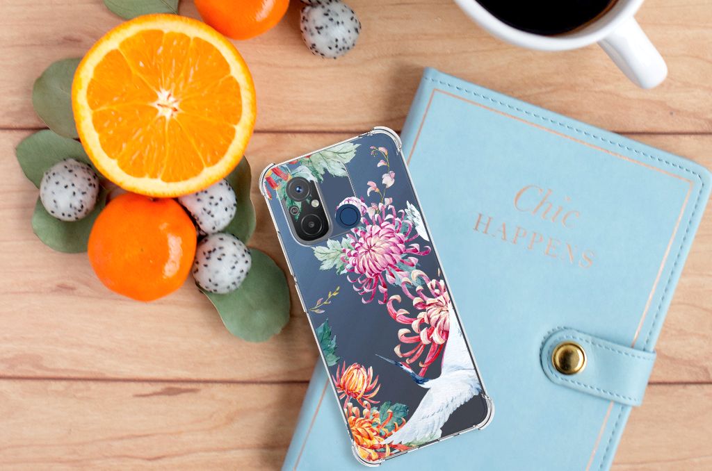 Xiaomi Redmi 12C Case Anti-shock Bird Flowers B2C Telecom