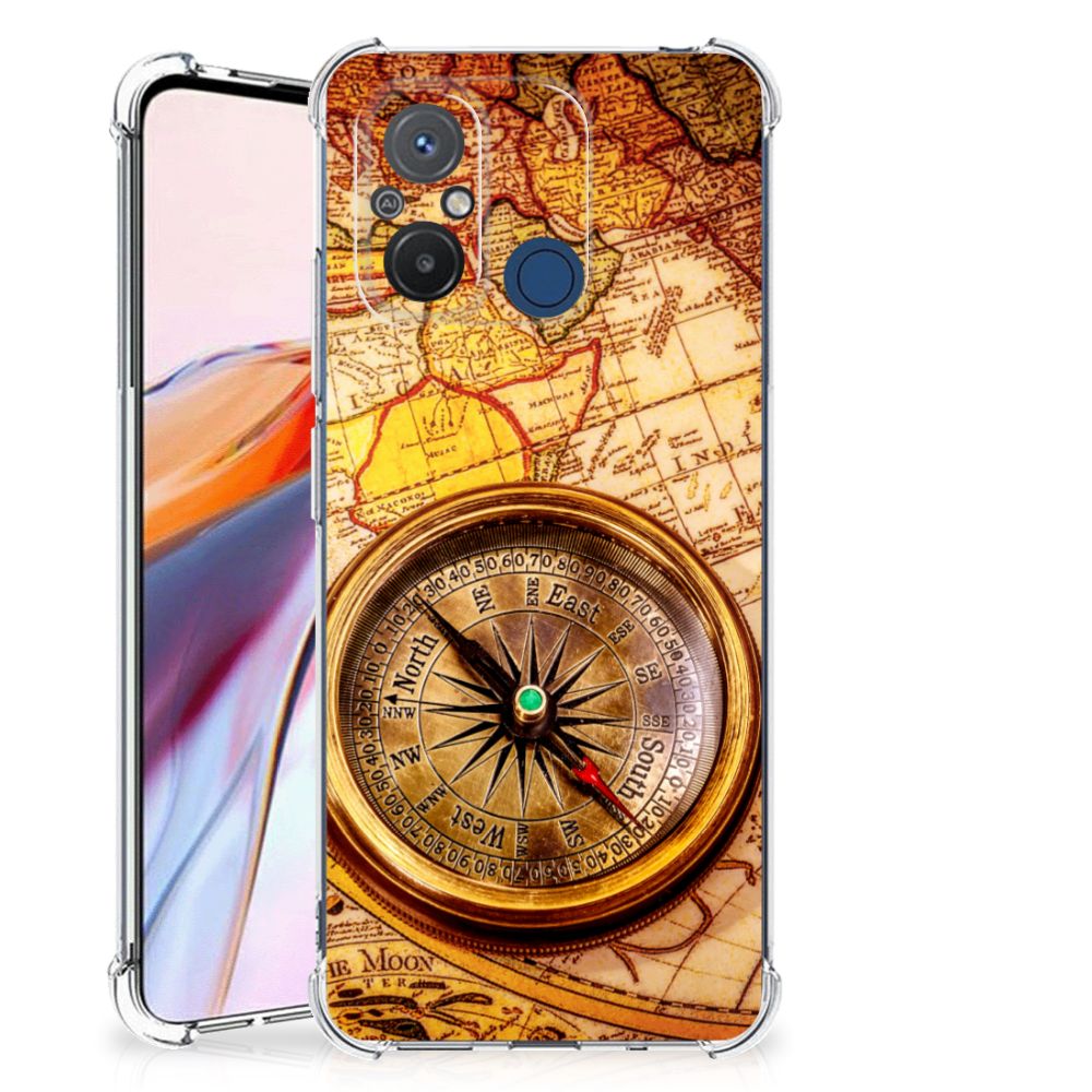 Xiaomi Redmi 12C Telefoonhoesje met valbescherming Kompas B2C Telecom