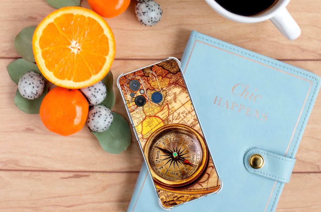 Xiaomi Redmi 12C Telefoonhoesje met valbescherming Kompas B2C Telecom
