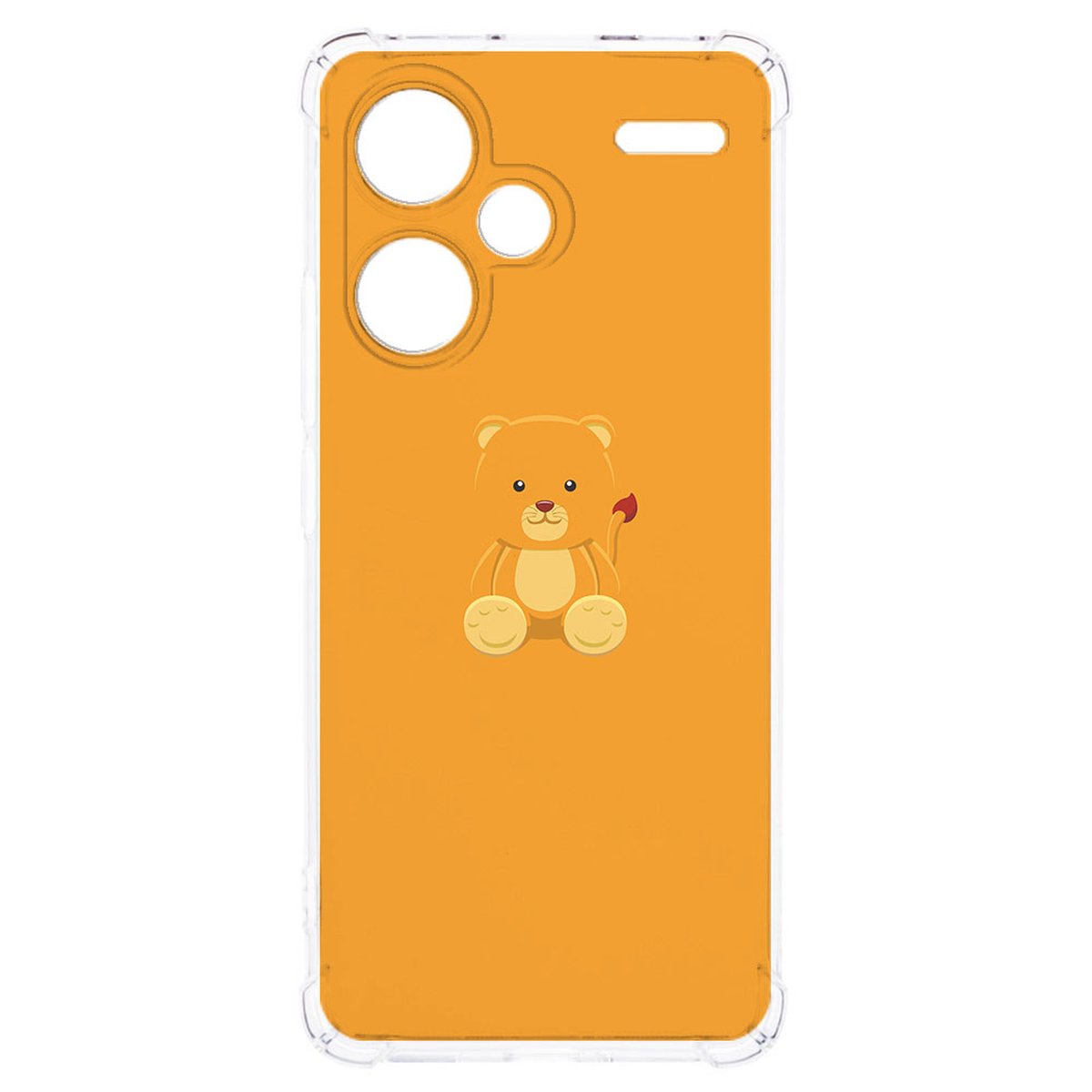 Xiaomi Redmi 13 Pro Plus Hoesje Baby Beer TPU Antishock schattig ontwerp voorkant
