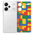 Xiaomi Redmi 13 Pro Plus Hoesje Blokken TPU Antishock blokken design achterkant