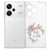 Xiaomi Redmi 13 Pro Plus Hoesje Boho Text TPU Antishock achterzijde met bloemen en tekst