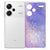 Xiaomi Redmi 13 Pro Plus Hoesje Watercolor Paars TPU Antishock design watercolor aanzicht