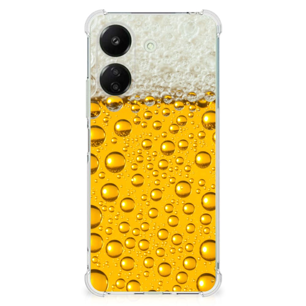 Xiaomi Redmi 13C 4G Beschermhoes Bier telefoonhoesje design Bier aanzicht