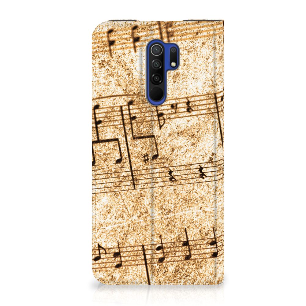 Xiaomi Redmi 9 Stand Case Bladmuziek - B2C Telecom