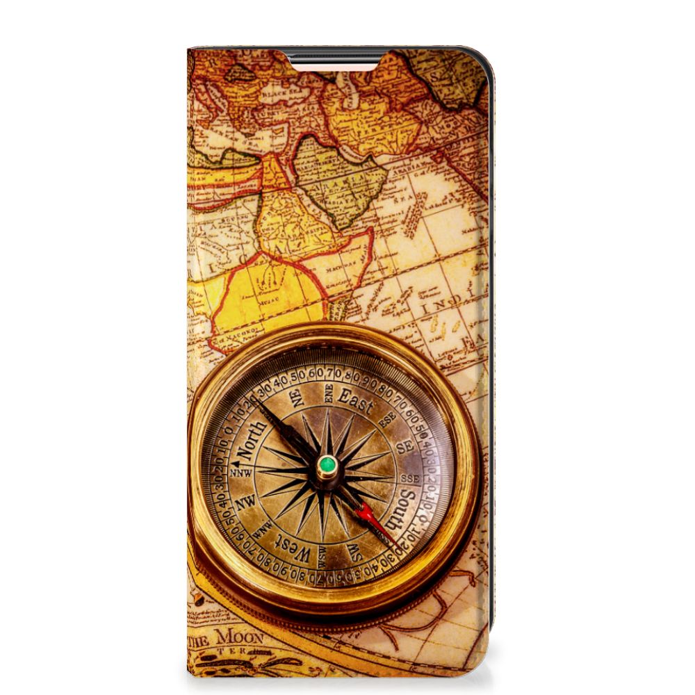 Xiaomi Redmi Note 10/10T 5G | Poco M3 Pro Book Cover Kompas kompas design voorkant