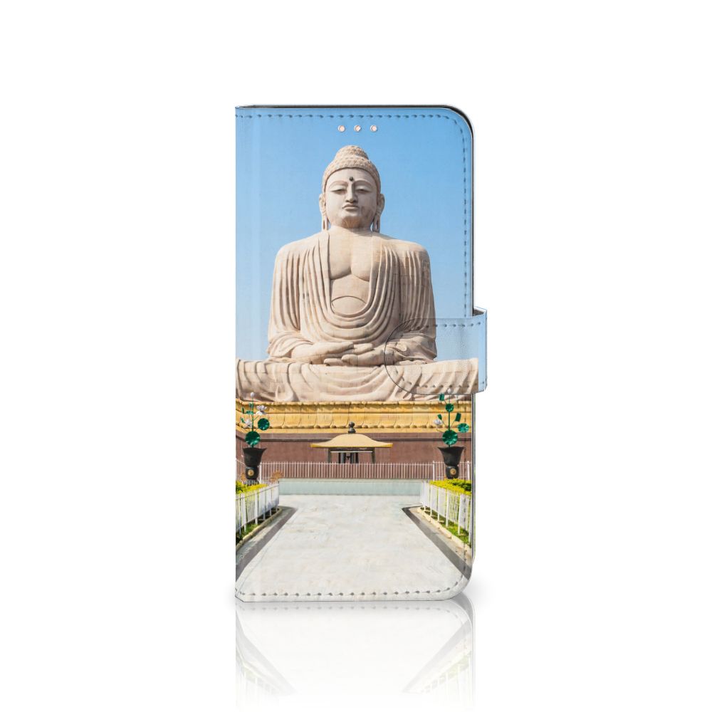 Xiaomi Redmi Note 10/10T 5G Poco M3 Pro Flip Cover Boeddha design boeddha aanzicht