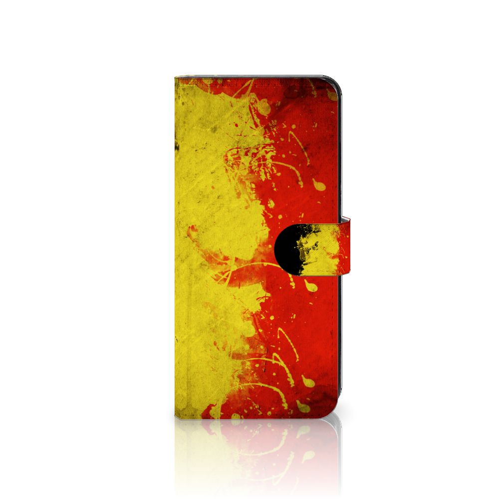 Xiaomi Redmi Note 12 4G Bookstyle Case België design Belgische vlag voorkant