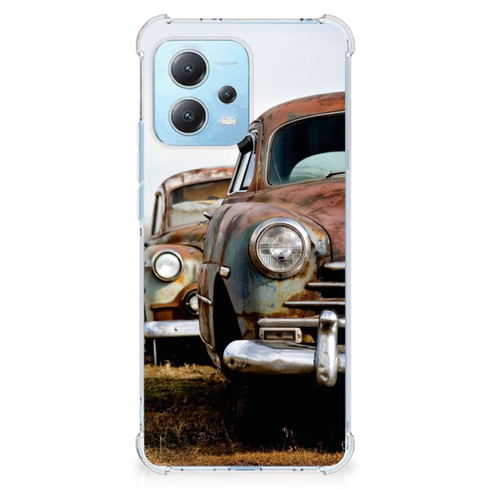 Xiaomi Redmi Note 12 5G Anti-shock Hoesje met foto Vintage Auto B2C Telecom