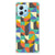Xiaomi Redmi Note 12 5G Doorzichtige Silicone Hoesje Funky Retro voorkant