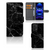 Xiaomi Redmi Note 12 5G | Poco X5 Bookcase Marmer Zwart - Origineel Cadeau Vader met artistiek zwart marmer design.