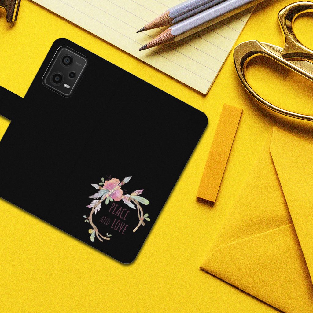 Xiaomi Redmi Note 12 5G Poco X5 Leuk Hoesje Boho Text bovenkant