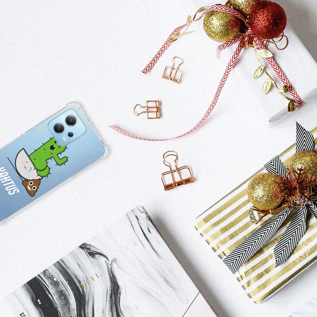 Xiaomi Redmi Note 12 5G Stevig Bumper Hoesje Cactus Poo B2C Telecom