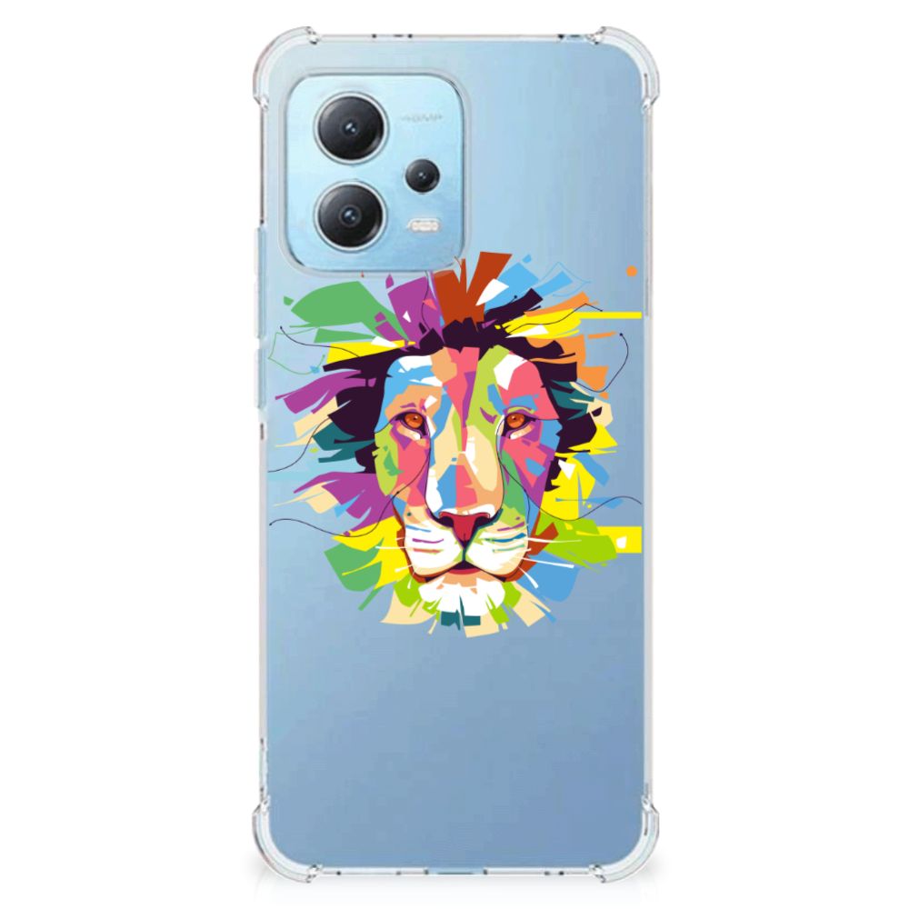 Xiaomi Redmi Note 12 5G Stevig Bumper Hoesje Lion Color B2C Telecom
