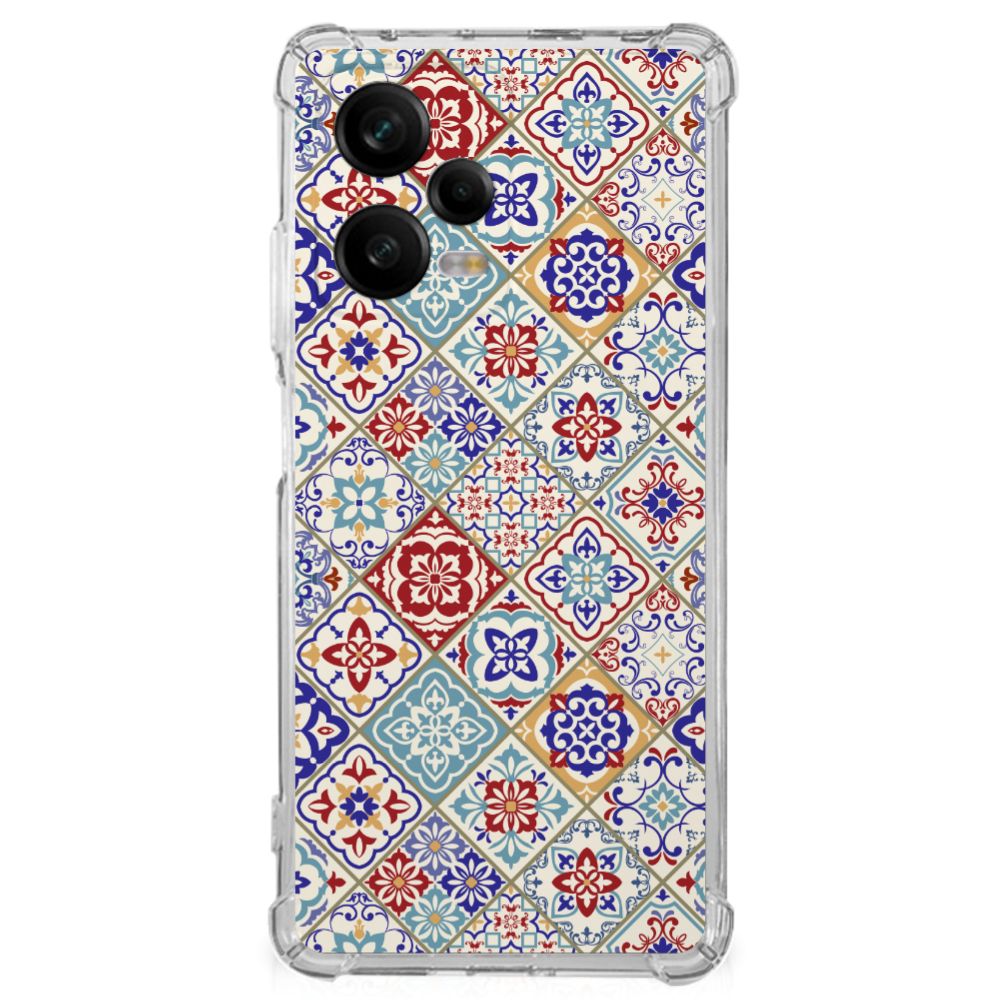 Xiaomi Redmi Note 12 Pro Anti-Shock Hoesje Tiles Color B2C Telecom