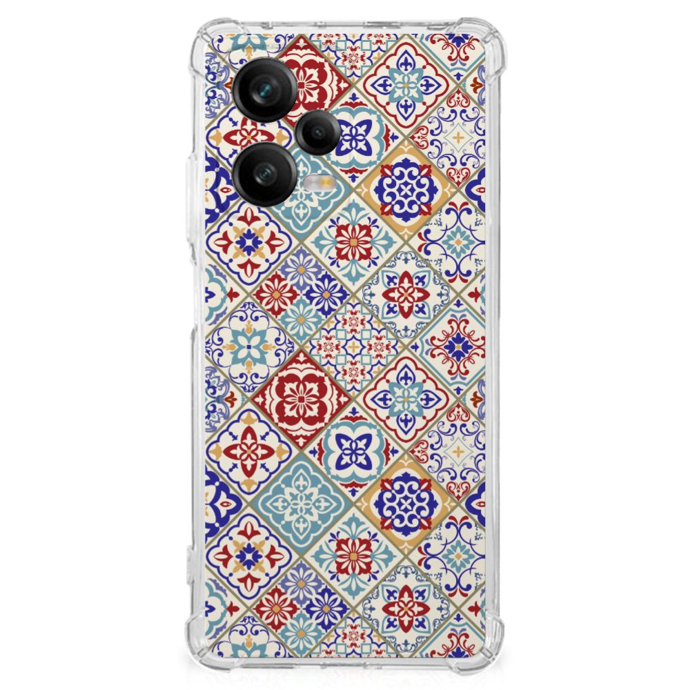 Xiaomi Redmi Note 12 Pro Plus Anti-Shock Hoesje Tiles Color B2C Telecom