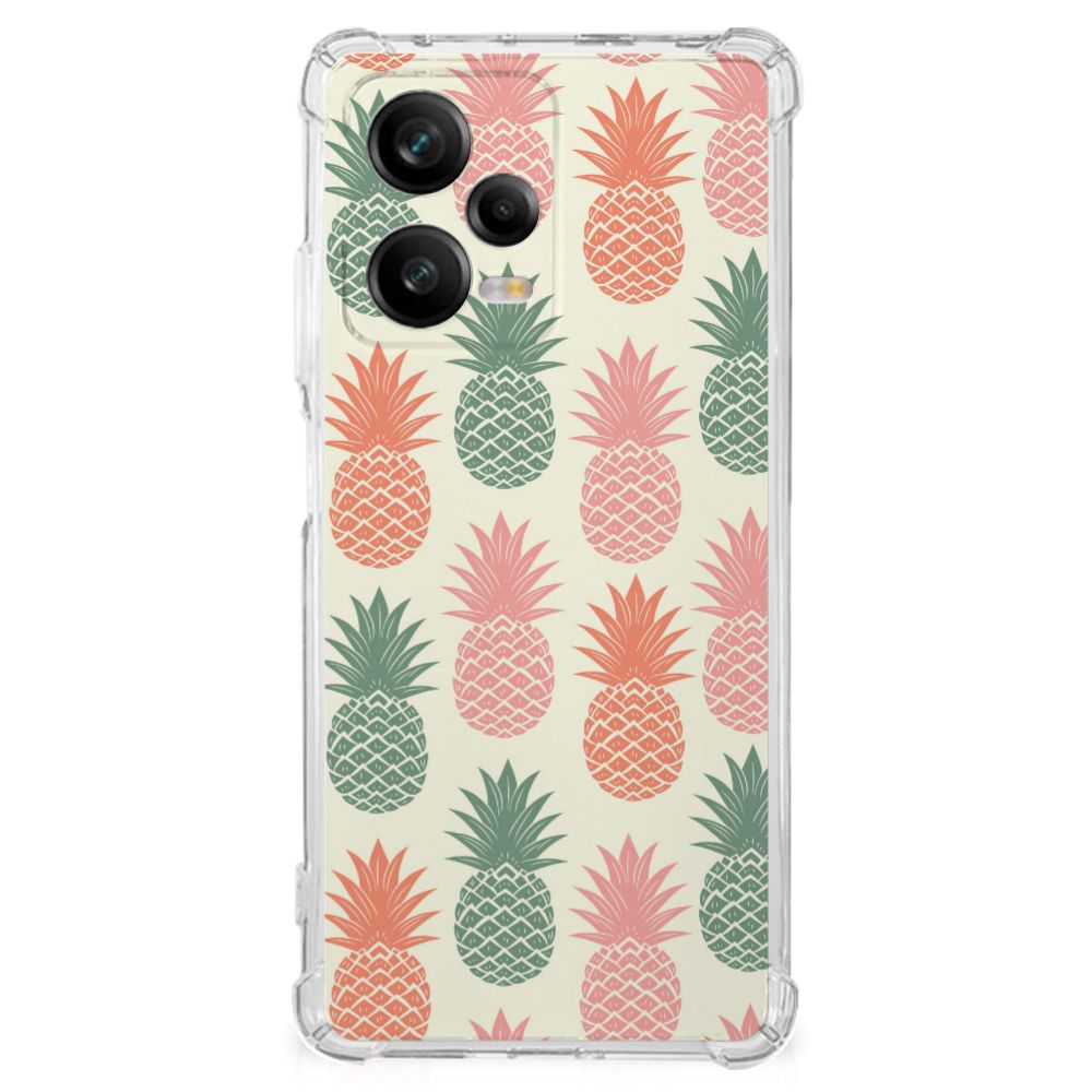 Xiaomi Redmi Note 12 Pro Plus Beschermhoes Ananas B2C Telecom